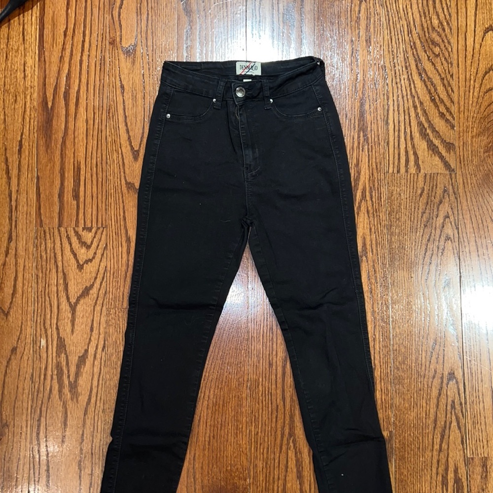 MYSTIQUE BOUTIQUE | Black Non-ripped Jeans